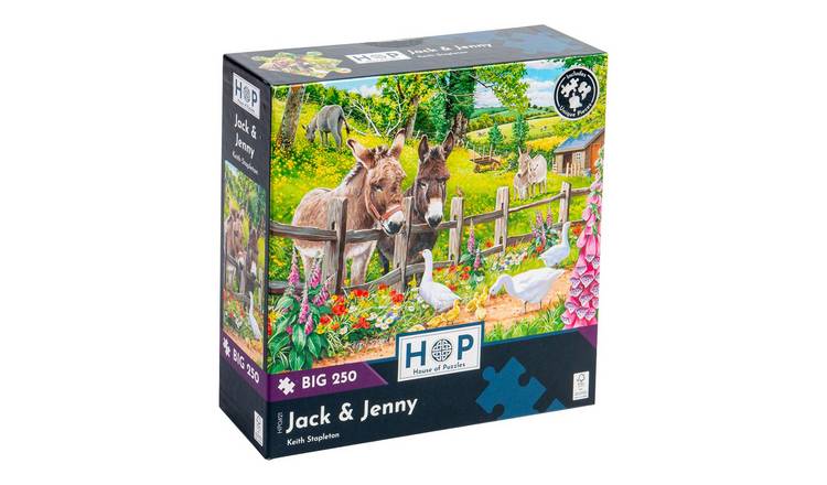 The House of Puzzles Jack & Jenny BIG 250 Piece Jigsaw Puzzle
