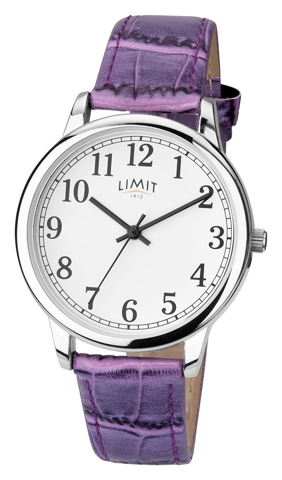 Limit Ladies Purple Leather Strap Watch Review