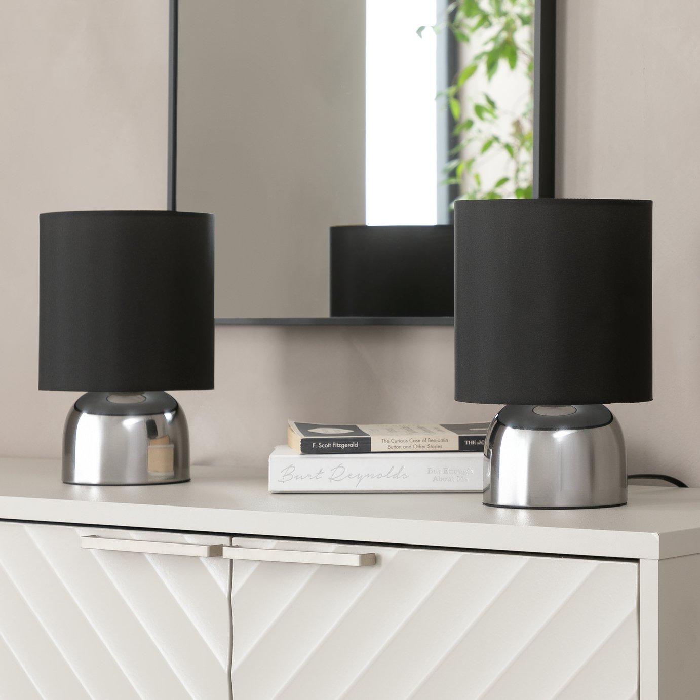 argos bedside lamps touch