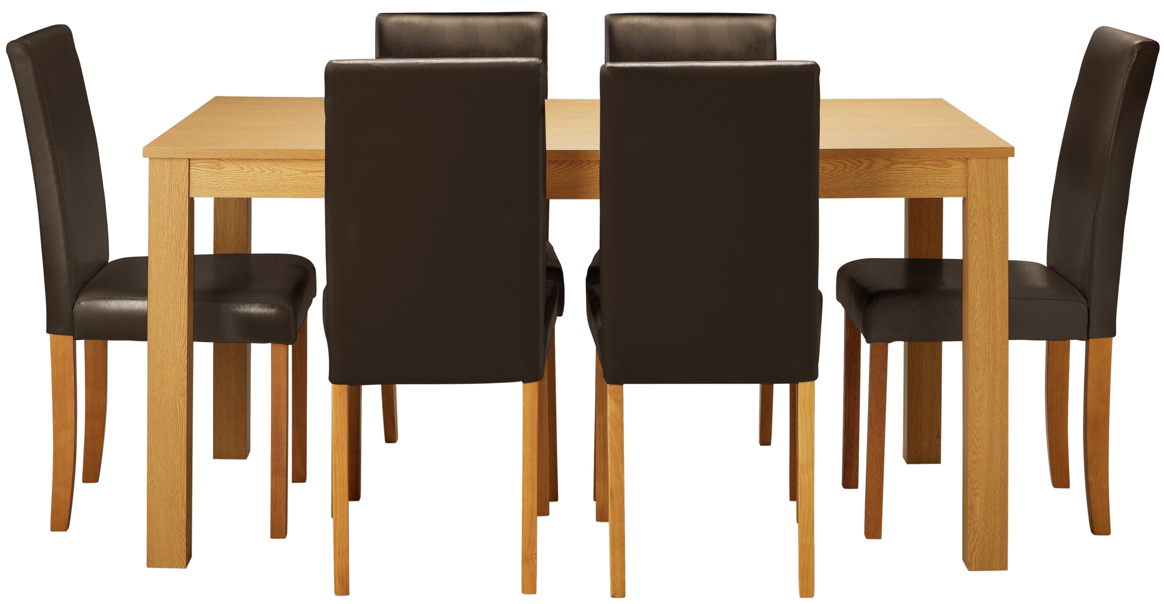 Argos Home Elmond Oak Effect Table & 6 Chairs review