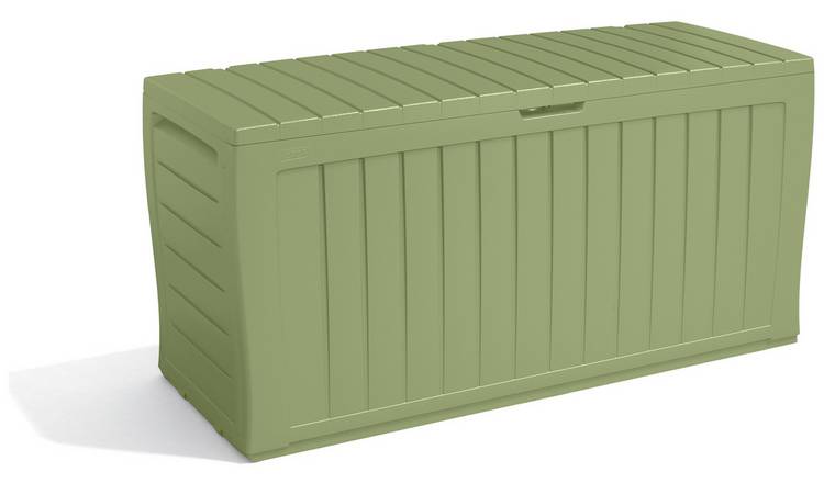 Buy Keter Marvel Plus Garden Storage box 270L - Sage ...