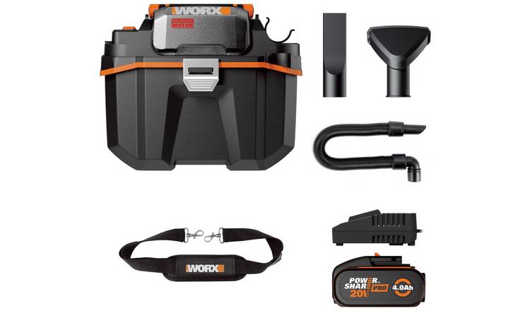 Worx  Cordless Compact Wet and Dry Vacuum Cleaner - 20V