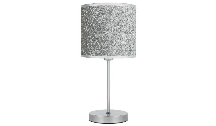 Buy Argos Home Sparkling Table Lamp Silver Table Lamps Argos