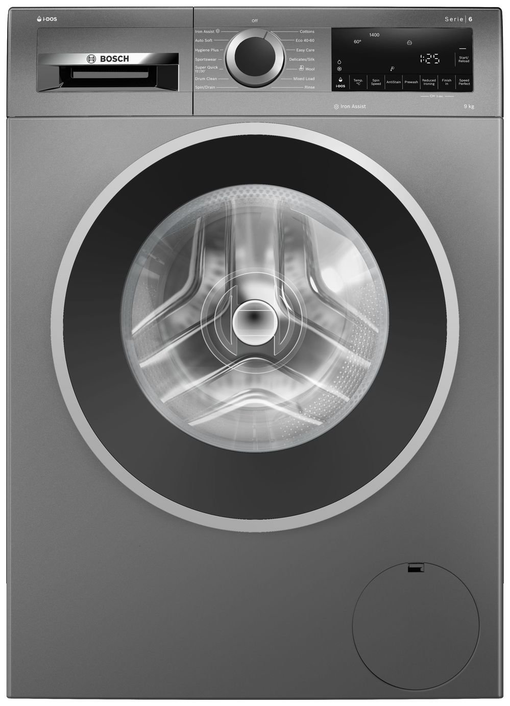 Bosch WGG244FRGB 9KG 1400 Spin Washing Machine - Grey