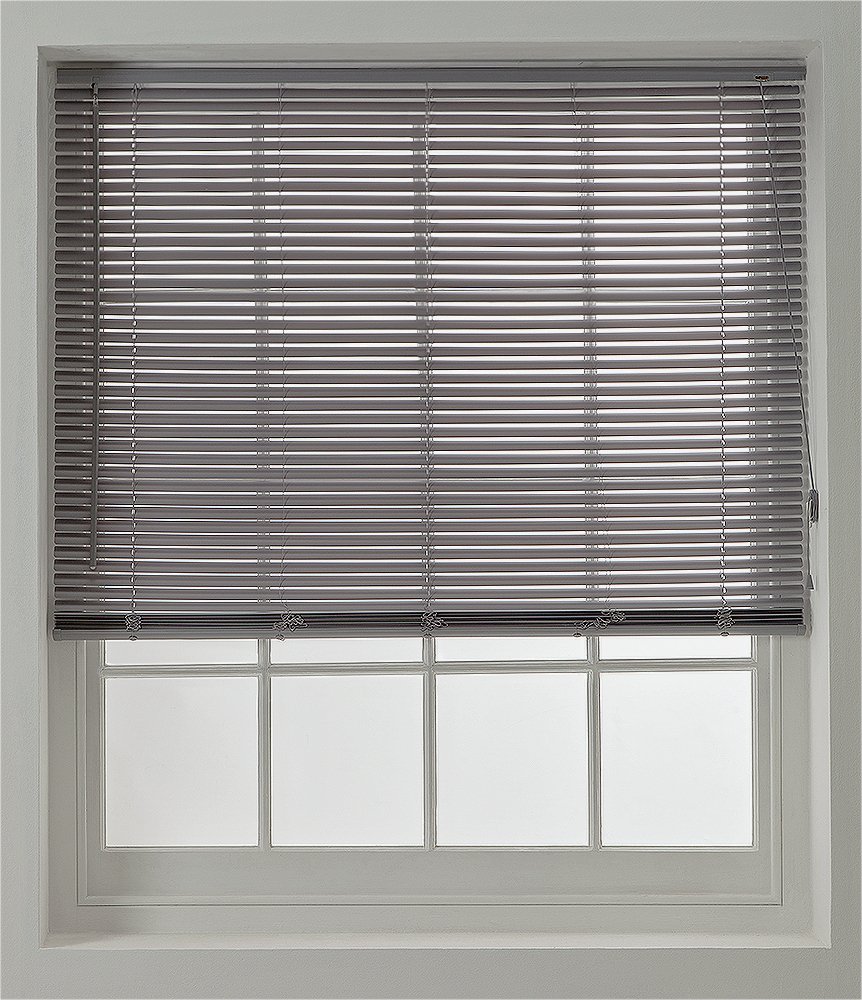 Argos Home 25mm PVC Blind Flint Grey (4615460) Argos Price