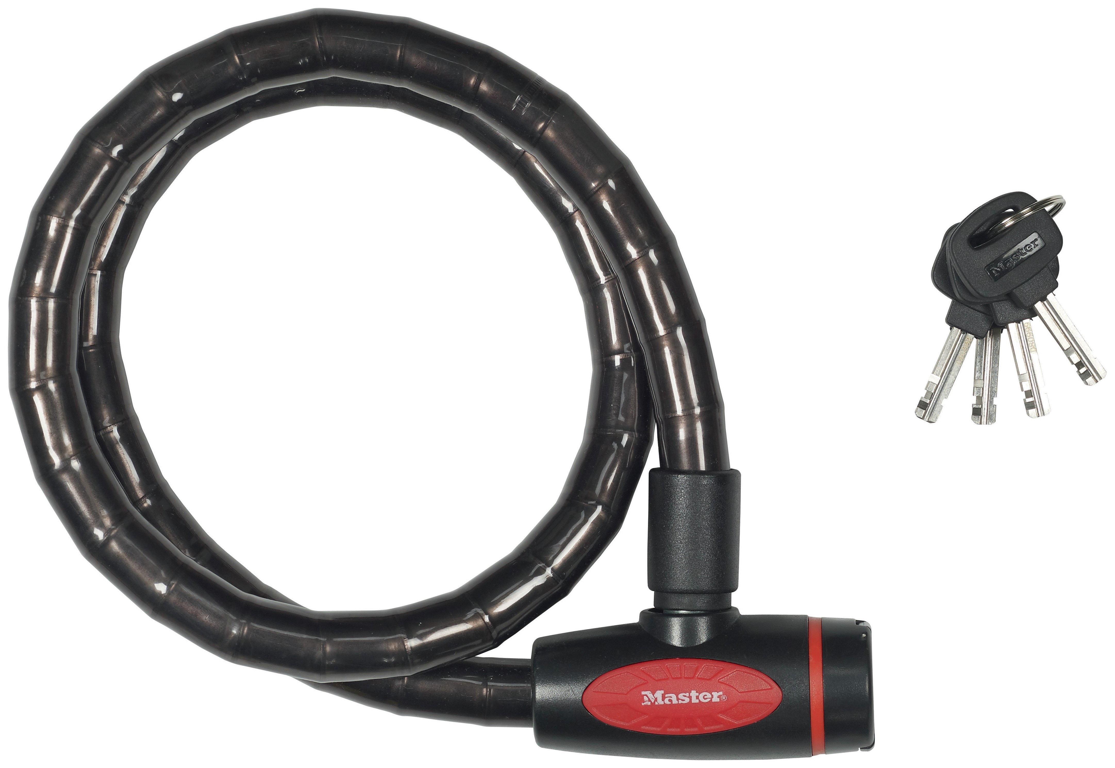 Master Lock Steel Armoured Cable Bike Lock