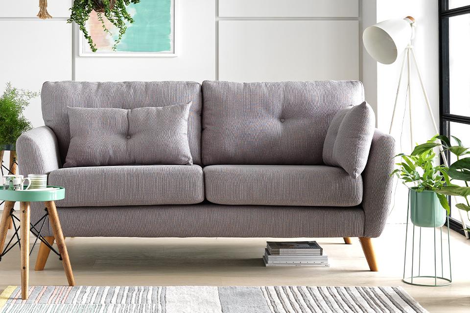 Velvet sofas Argos