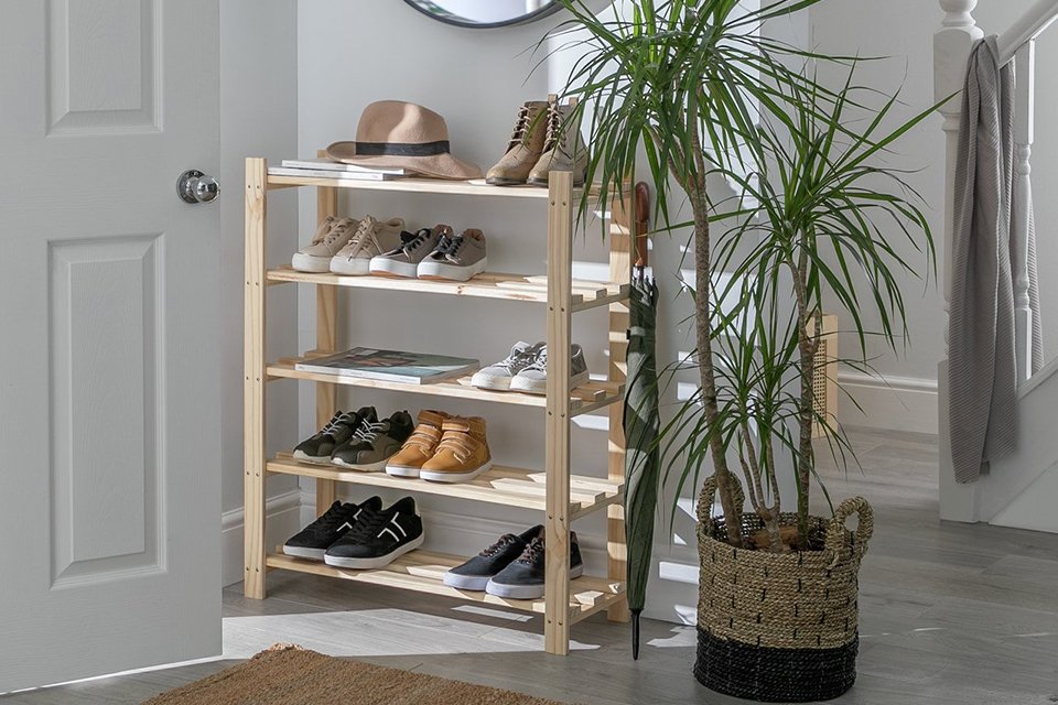 Habitat Karee 5 Shelf Shoe Storage Rack.