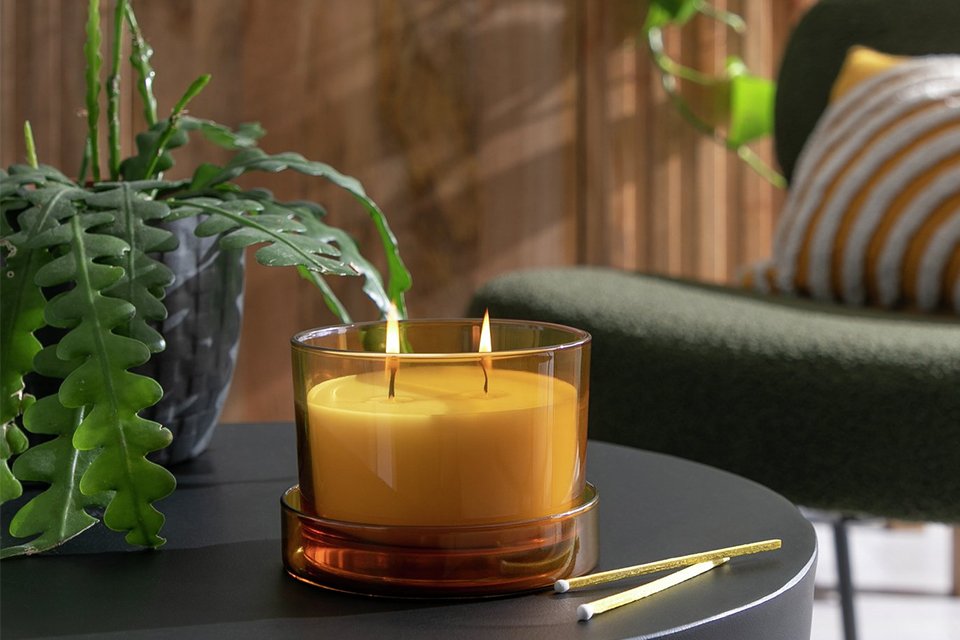 Habitat Large Multi Wick Candle.