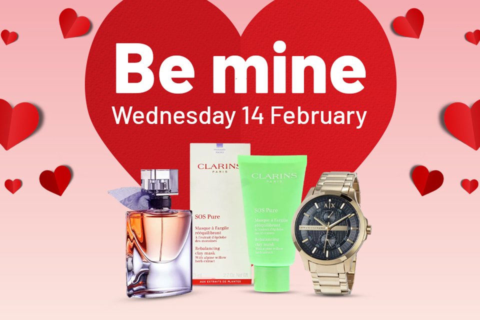 Gifts for every valentine. From jewellery to tech, we have the perfect gift for every budget.