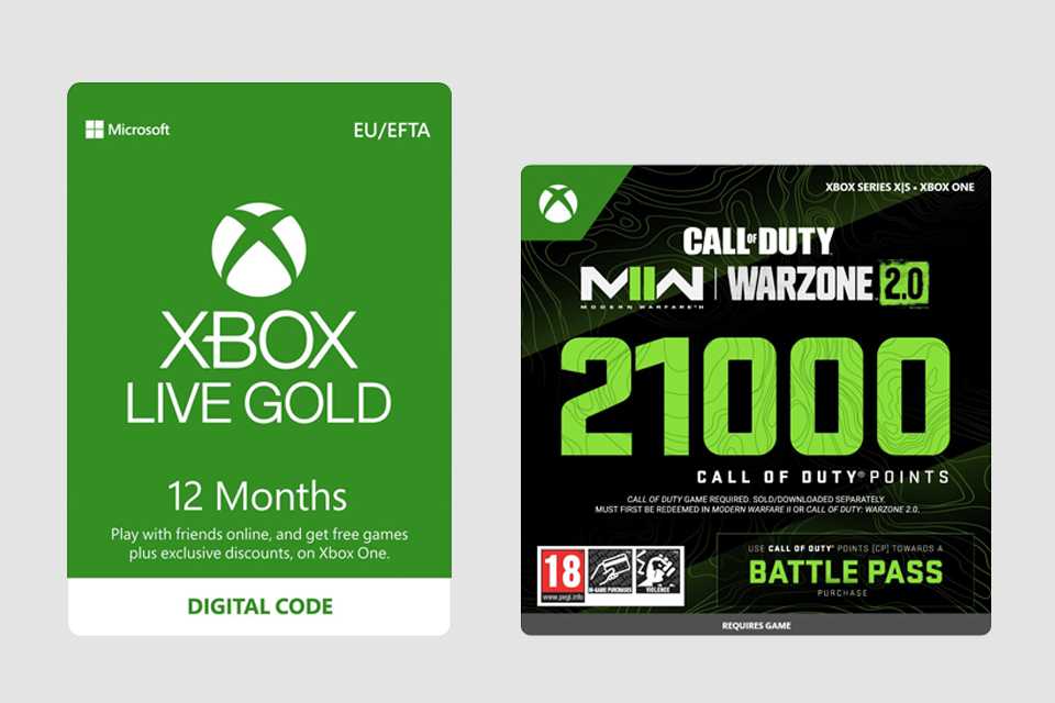 Xbox Live Gold 12 Month Subscription digital download and Apex Legends 4350 Coins Xbox One digital download.