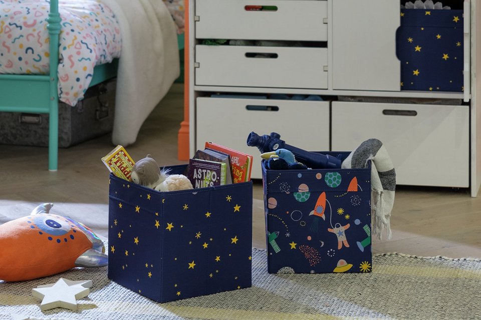 Habitat Space Set of 4 Storage Boxes.