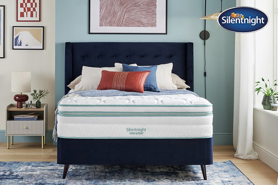 Save on selected Silentnight using code SILENT20 plus free delivery. Shop now.