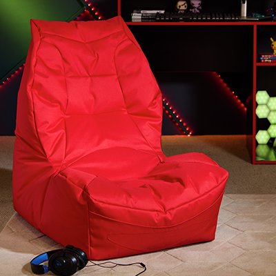 Kaikoo Teen Gaming Bean Bag - Red.
