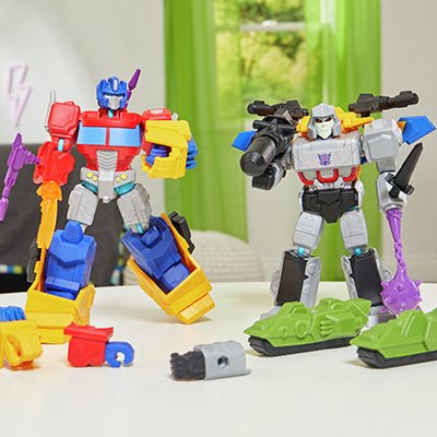 Mixmashers Transformers Optimus Prime Deluxe Figure.