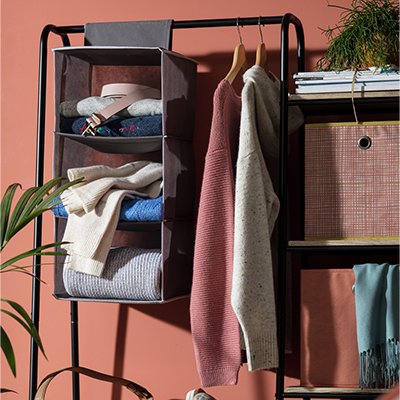 Argos Home 3 Shelf Hanging Storage.