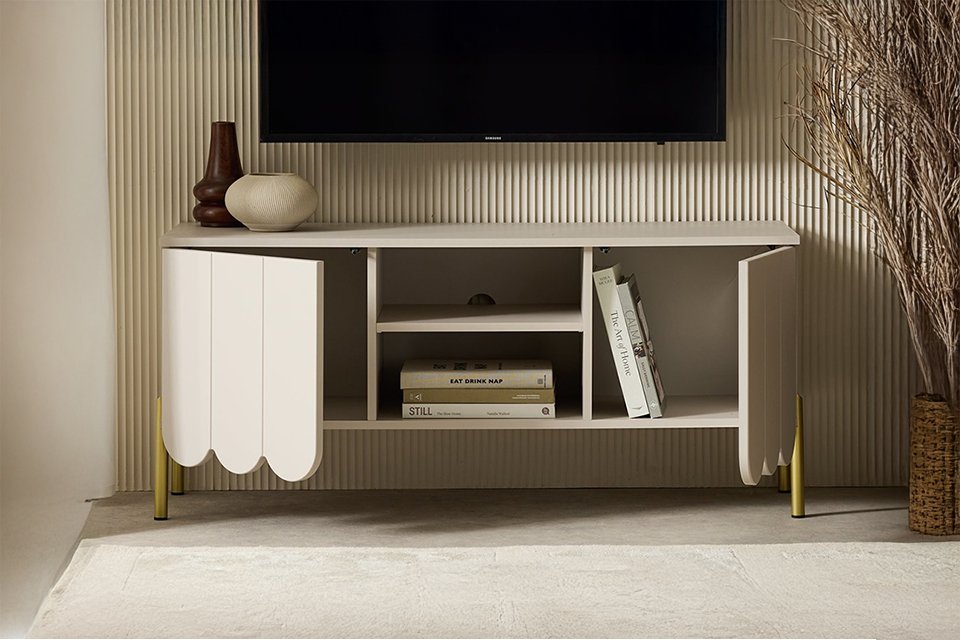 Habitat Fala 2 Door TV Unit - Natural.