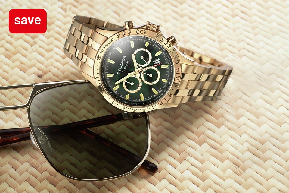 Save up to 40% on selected watches. Timeless style, now at timeless prices.