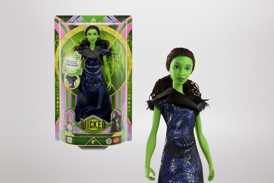 Wicked For Good, Collectable singing Elphaba Doll.
