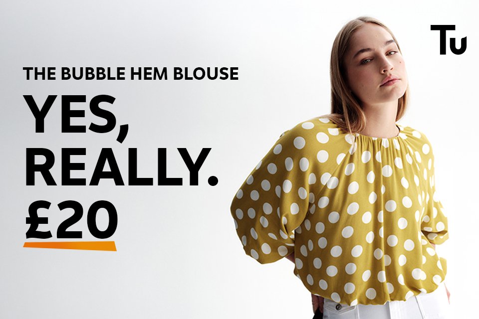 Yes, Really. From super-soft cotton to bubble hem, find stylish quality without the spend.