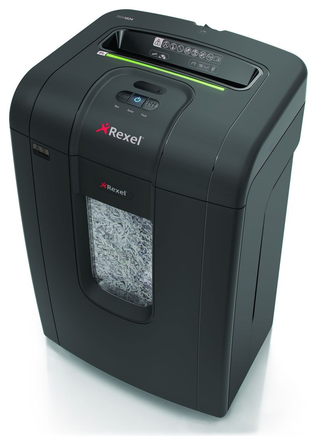 Rexel Mercury RSX1834 19 Sheet 34 Litre Cross Cut Shredder