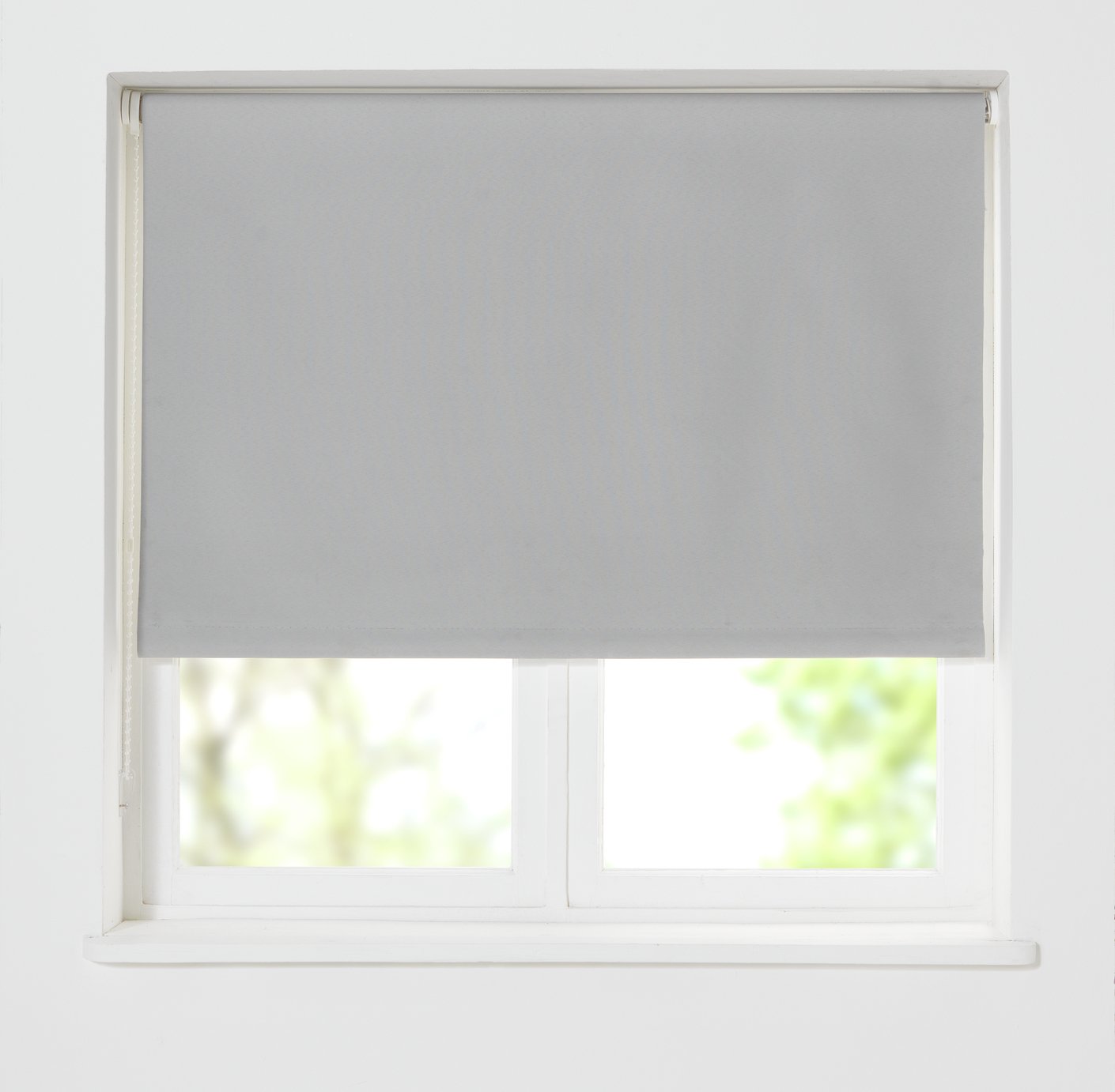 Argos Home Blackout Roller Blind - 6ft - Dove Grey