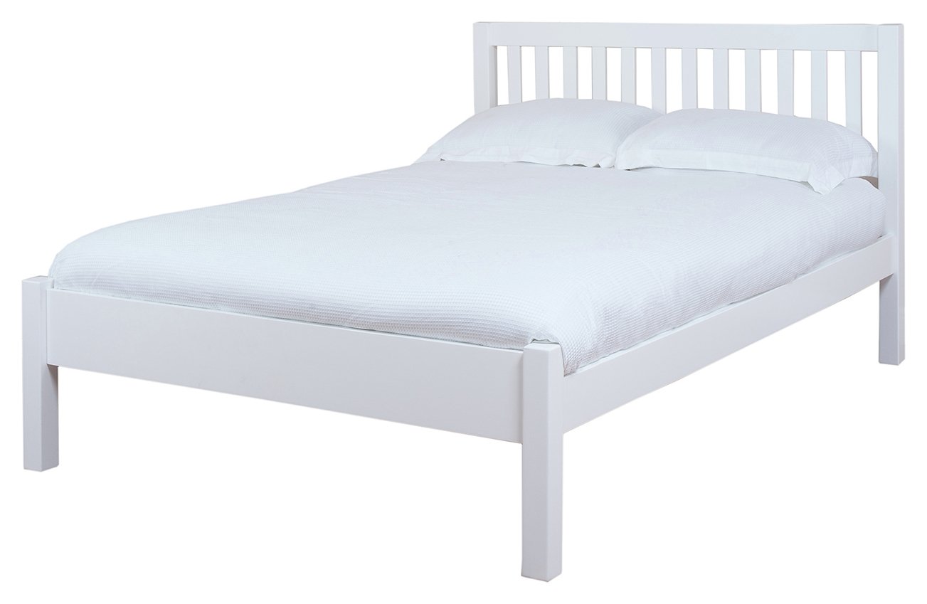 Silentnight Hayes Double Bed Frame - White