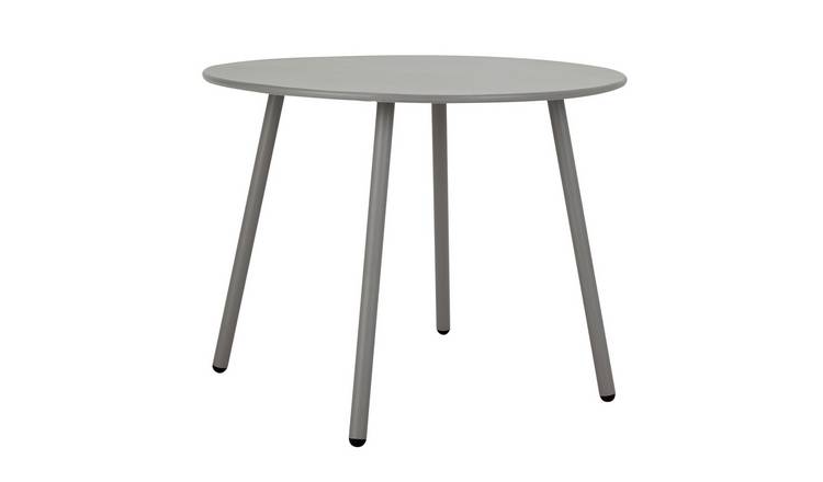 Argos Home Ipanema Round 4 Seater Garden Table - Grey