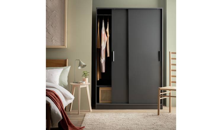 Grey wardrobes store argos