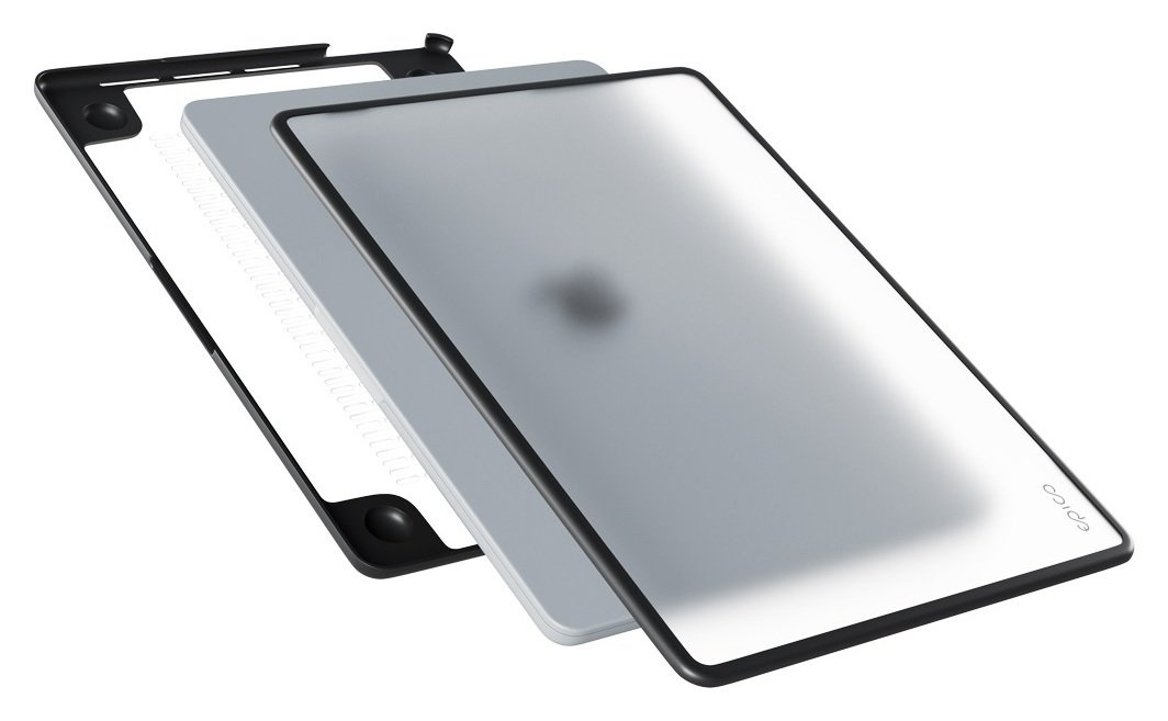 Epico 13.6 Inch MacBook Hero Shell Case - Clear