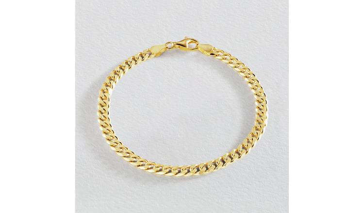 Gold plated deals bracelet argos