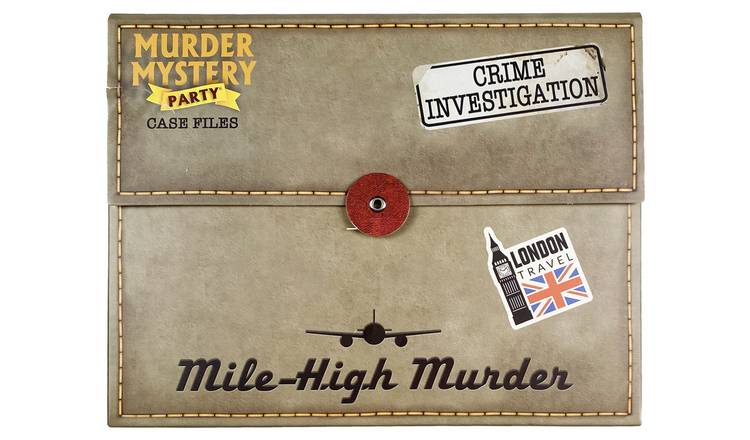 Buy Murder Mystery Party Cold Case File: Mile-High Murder | Board