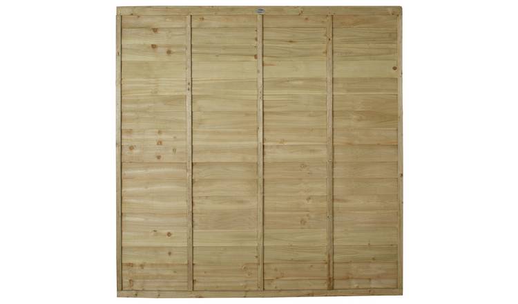 Forest 6ft Overlap Fence Panel - Pack of 3