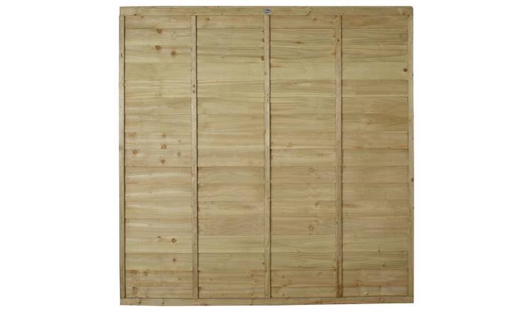 Forest 6ft Overlap Fence Panel - Pack of 3