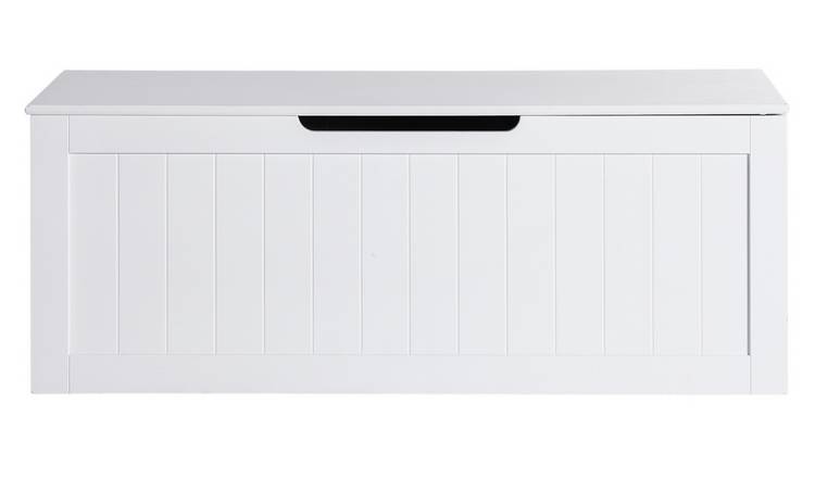 Buy Argos Home Marston XL Shaker Blanket Box White Storage trunks and blanket boxes Argos