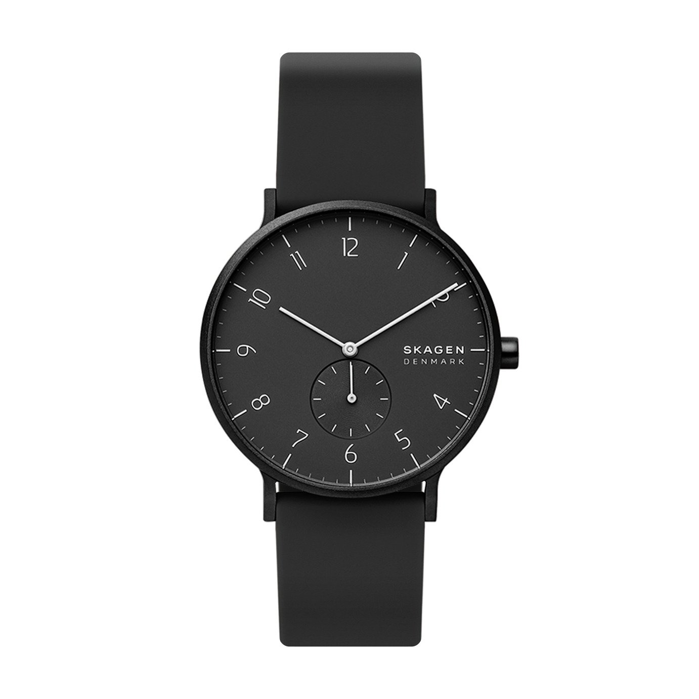 Skagen Aaren Kulor Black Silicone Strap Watch Review