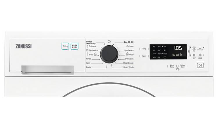 Zanussi built deals in washer dryer