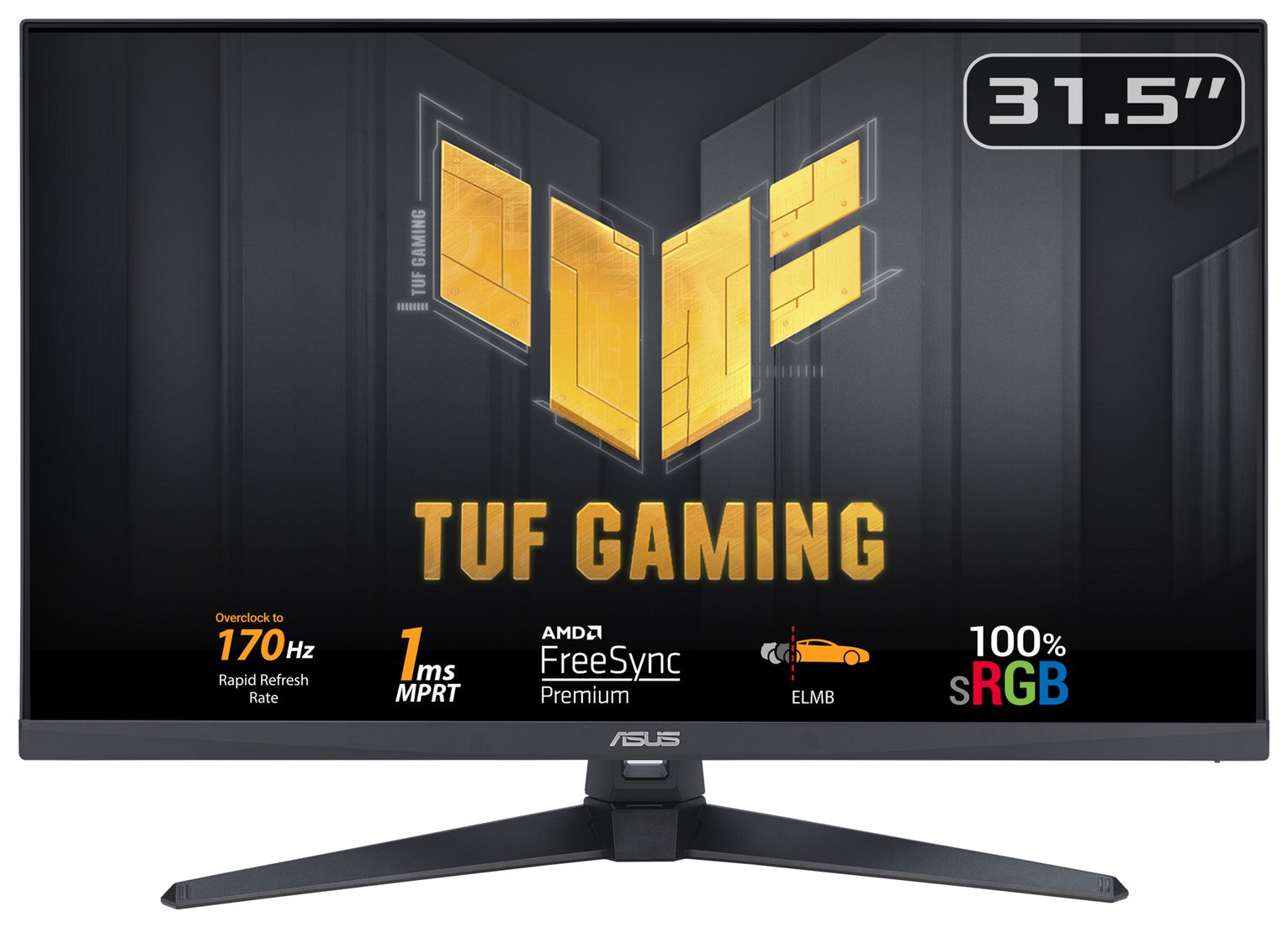 ASUS TUF VG328QA1A 31.5 Inch 170Hz FHD Gaming Monitor