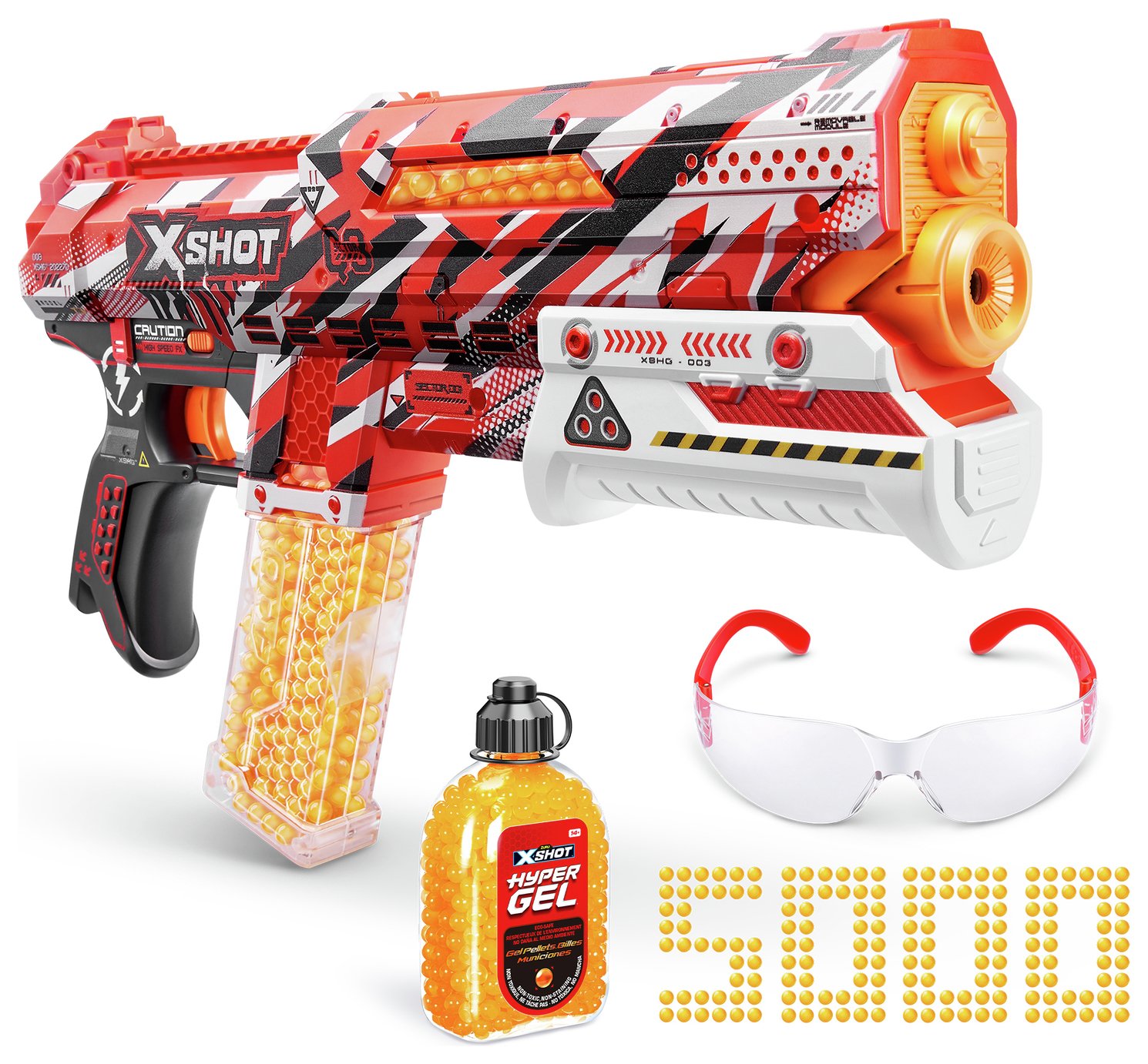 Zuru X-shot Hyper Gel Small Blaster- Pack of 5k Gellets