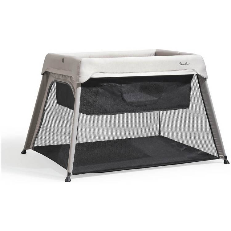 Silver Cross Slumber Travel Cot - Stone 0