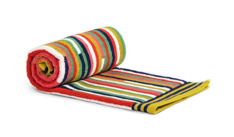 Habitat 60 Klee Stripe Hand Towel by Margo Selby - Multi