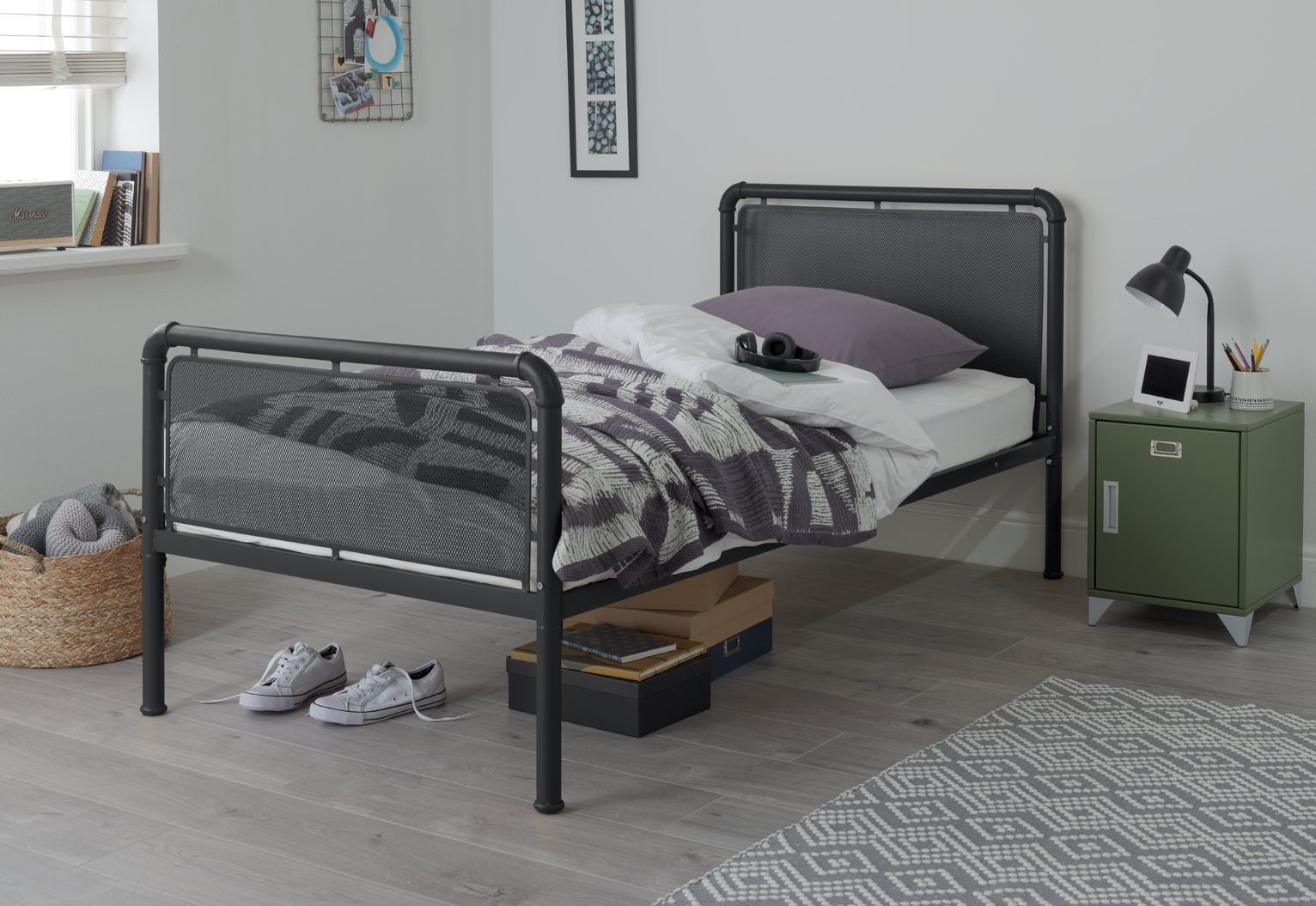 argos kids single mattress