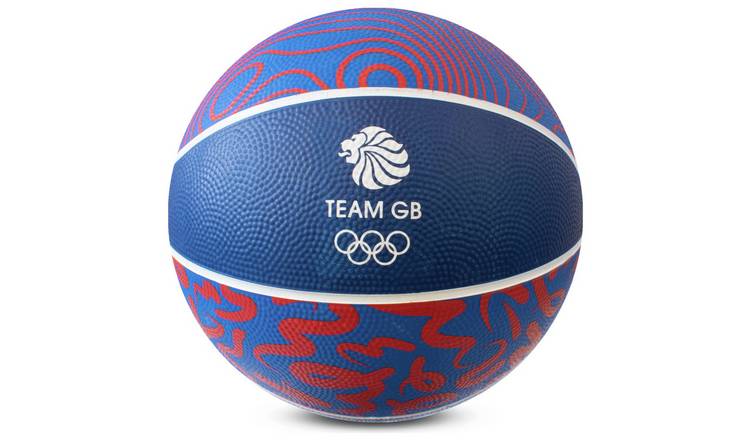 Team GB Size 7 Basketball - Blue and Red