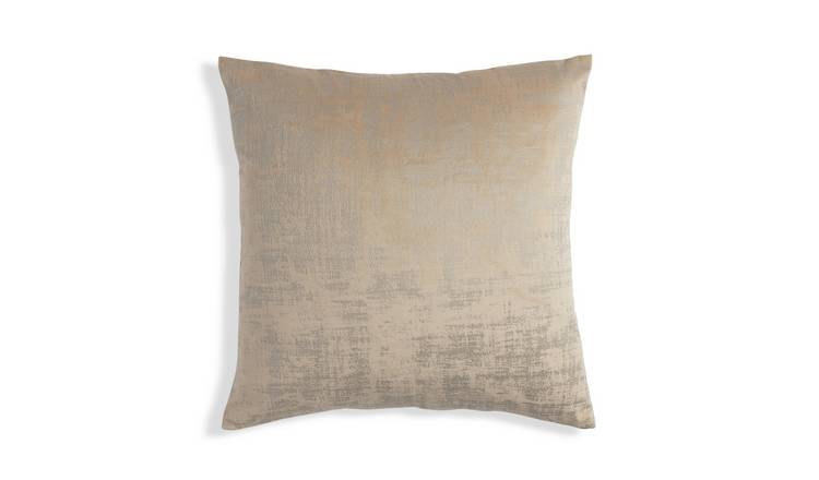 Habitat Mirage Textured Cushion - Beige - 43x43cm