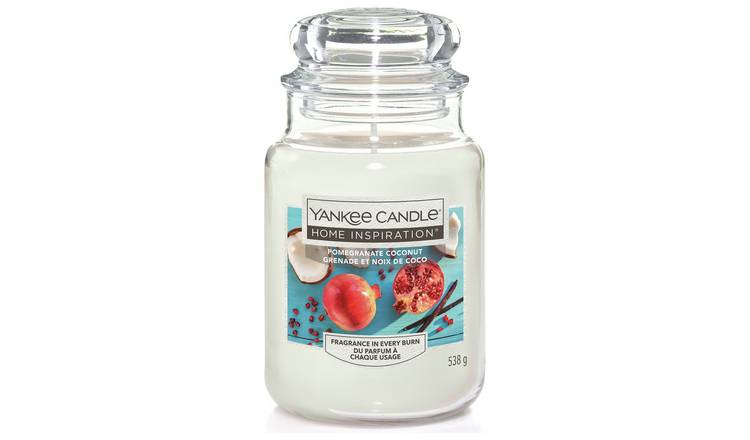 Yankee Home Inspiration Large  Candle - Pomegranate Coconut