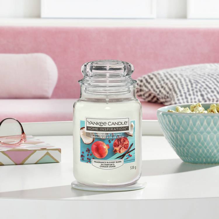 Yankee Home Inspiration Large  Candle - Pomegranate Coconut 0
