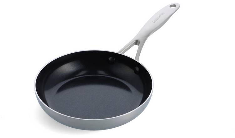 GreenPan Geneva 24cm Non Stick Stainless Steel Frying Pan