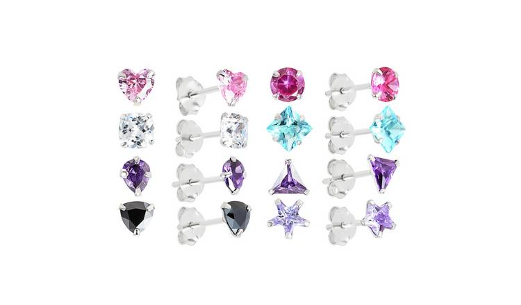 Argos stud sale earrings set