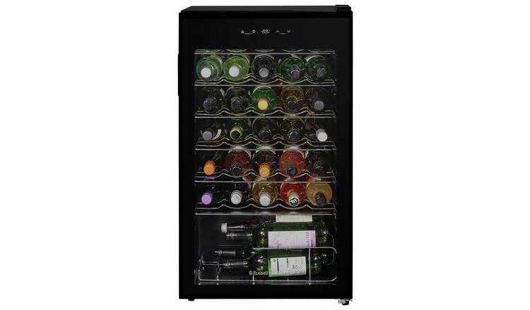 Russel Hobbs RH34WC101B 34 Bottle Wine Cooler - Black