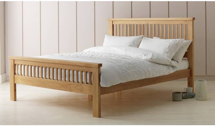 Aubrey single deals bed frame white